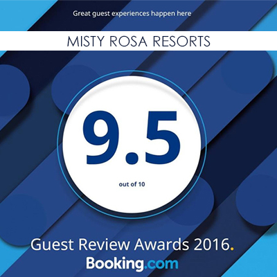 booking.com reviews misty rosa resorts